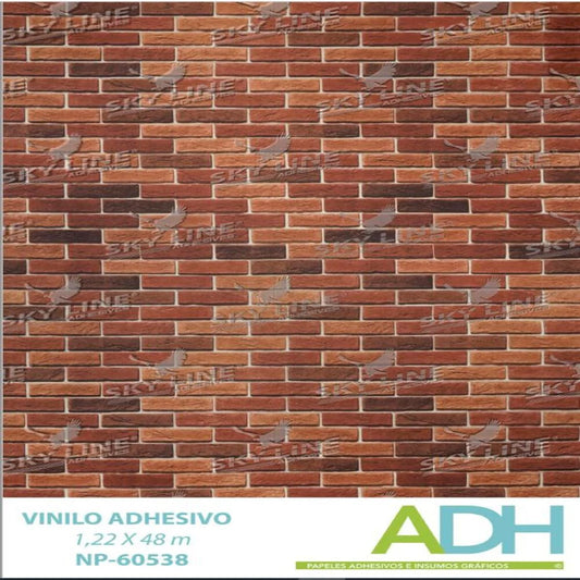 VINILO DECORATIVO TEXTURIZADO TIPO LADRILLO, MADERA Y MÁRMOL NOVO NP-60538