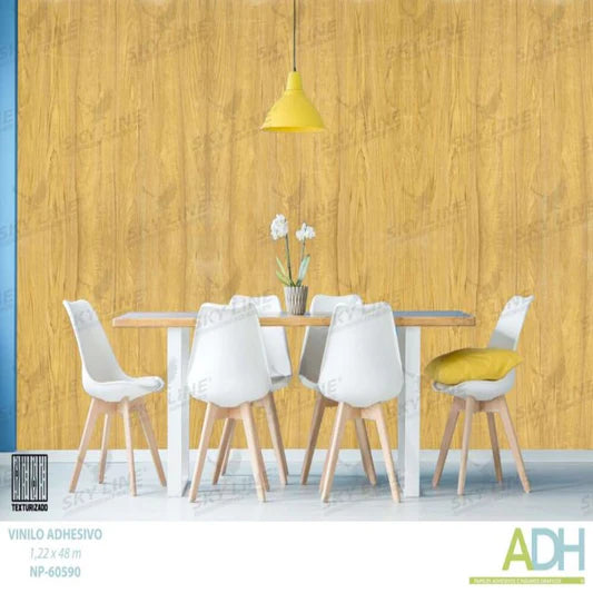 VINILO DECORATIVO TEXTURIZADO TIPO LADRILLO, MADERA Y MÁRMOL NOVO NP-60590