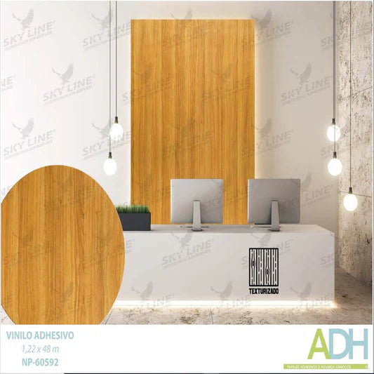 VINILO DECORATIVO TEXTURIZADO TIPO LADRILLO, MADERA Y MÁRMOL NOVO NP-60592