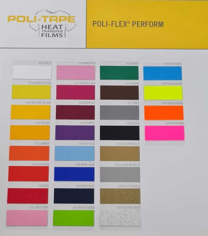 VINILO TEXTIL POLITAPE POLI-FLEX PERFORM
