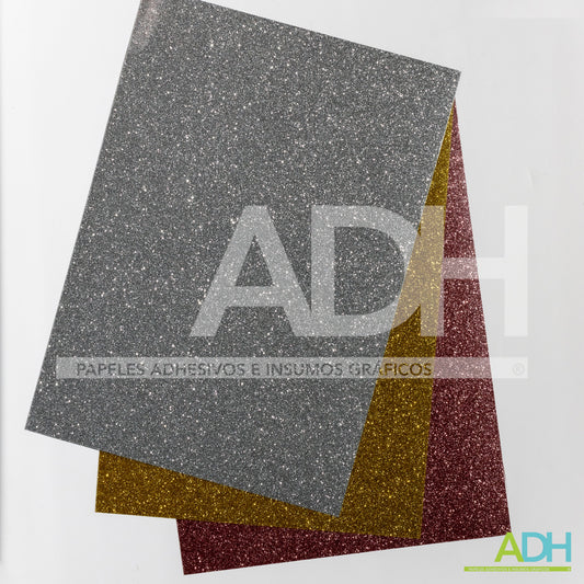 VINILO TEXTIL GLITTER MIRELLADA A4 CARTA