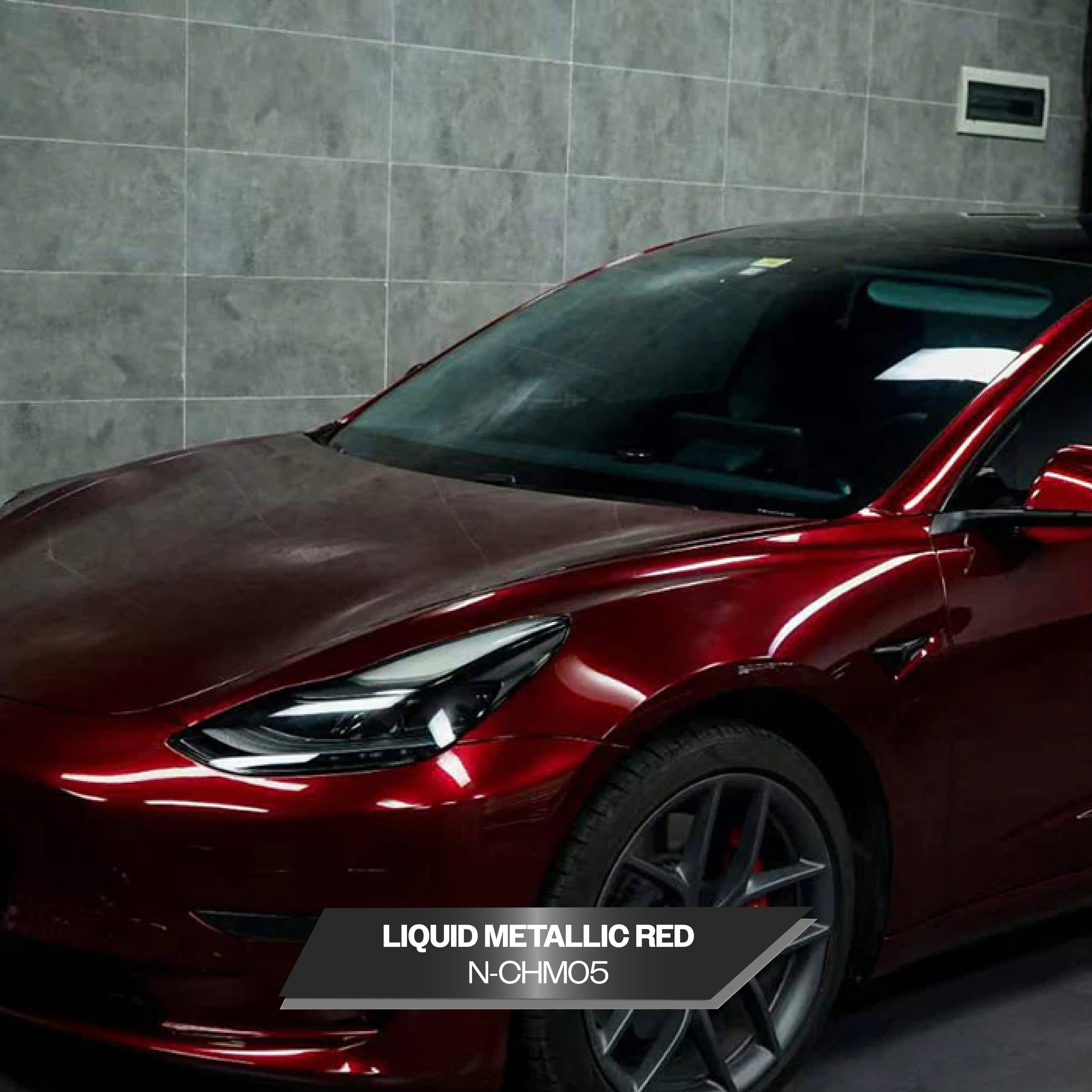 WRAP LIQUID METALLIC RED REF N-CHM05 DE 1.52MTS