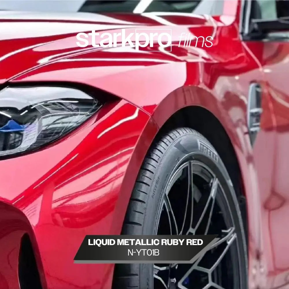 WRAP LIQUID METALLIC RUBY RED REF N-YT01B DE 1.52MTS