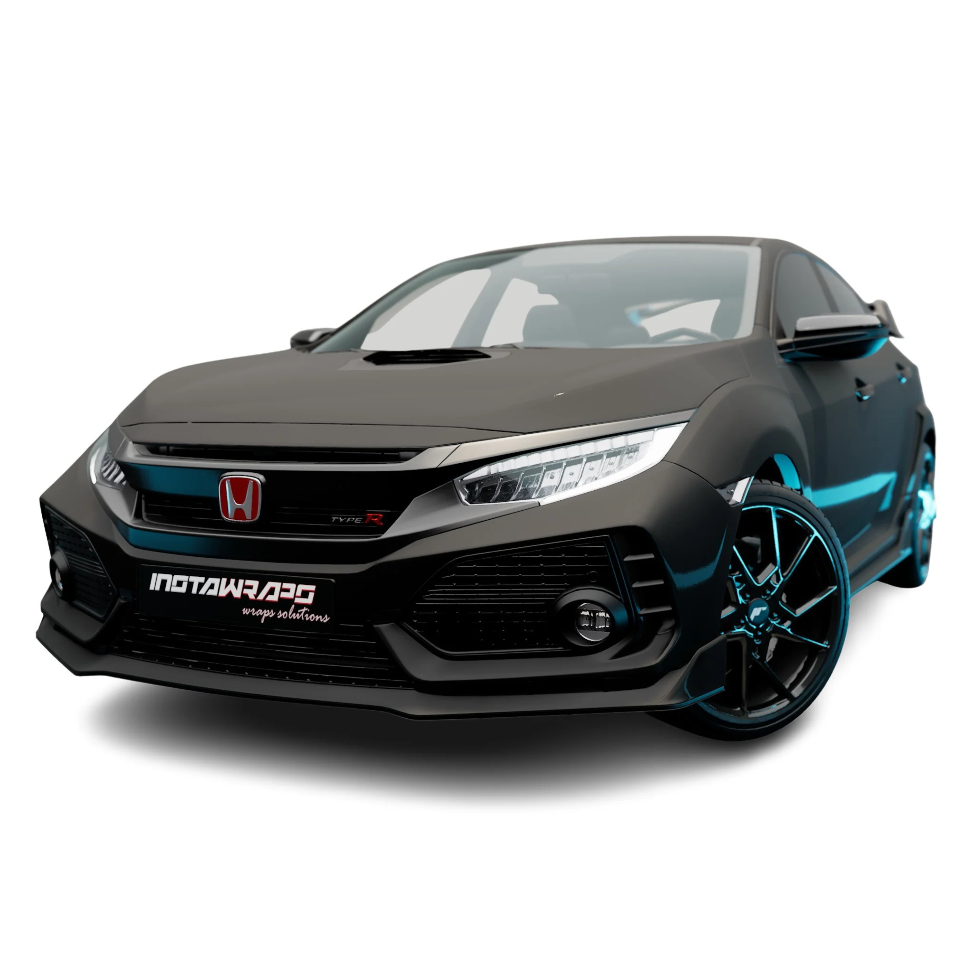 WRAP NEGRO MATTE SW900-180-0 DE 1.52MT