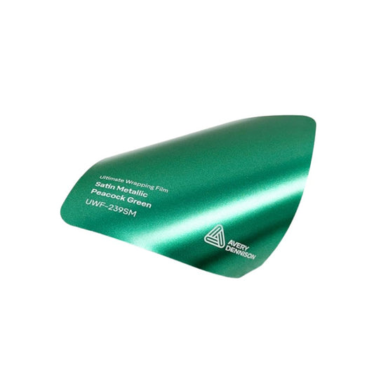 WRAP SATIN METALLIC PEACOOK GREEN UWF-239SM DE 1.52 MTS