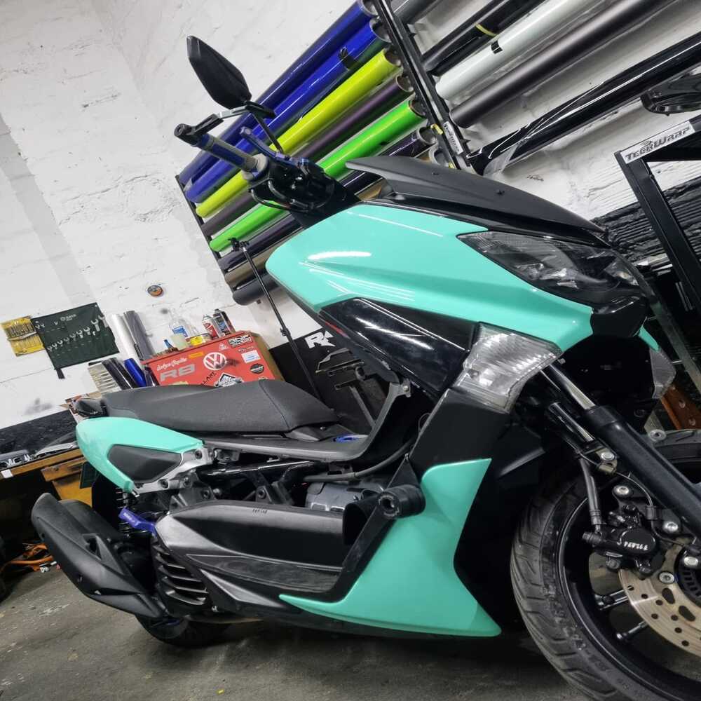 WRAP TI BLUE GLOSS MENTA HX20BTIB DE 1.52MT