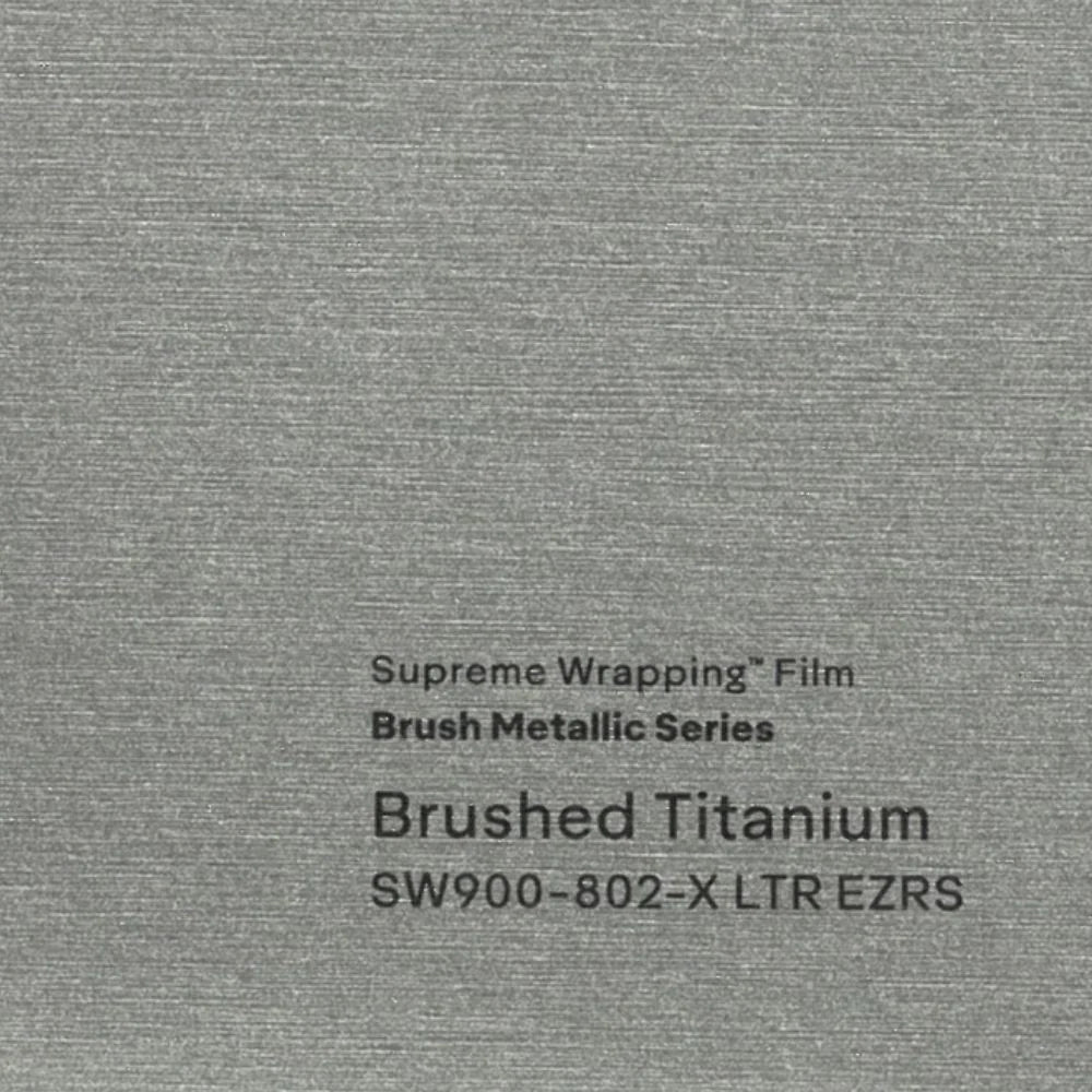 WRAP TITANIUM BRUSHED SW900-802-X LTR DE 1.52MTS