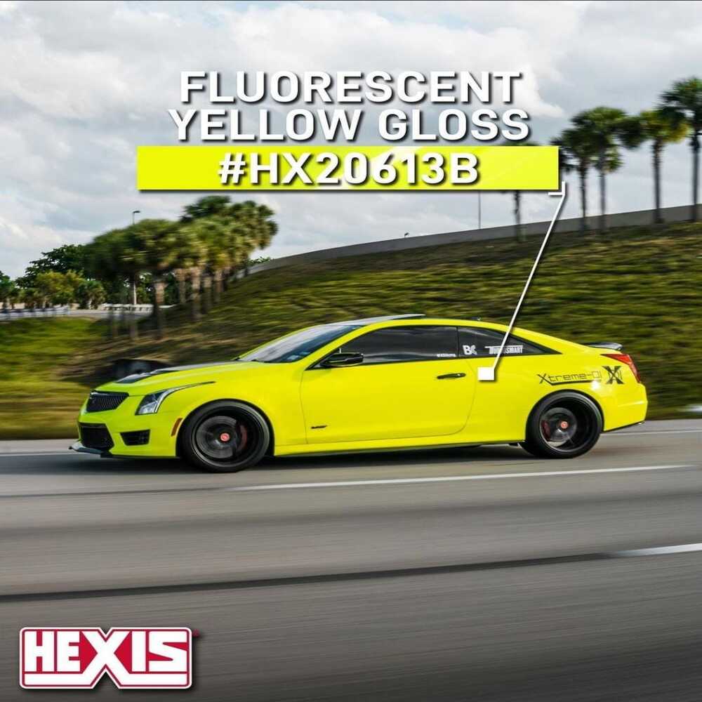 WRAP FLUORESCENT YELLOW GLOSS HX20613B DE 1.52MT