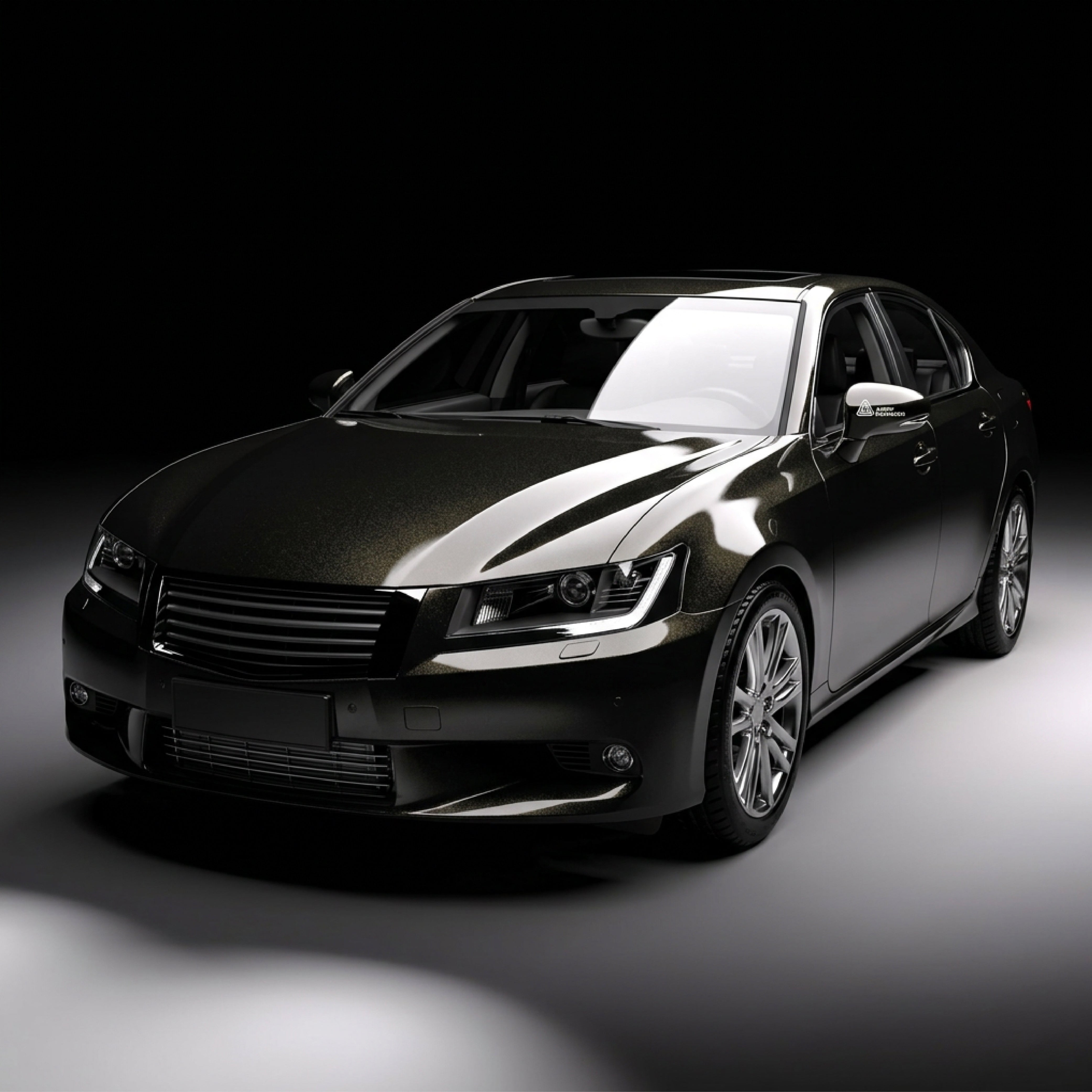 WRAP METALLIC BLACK  BRILLANTE UWF-259GM DE 1.52 MTS