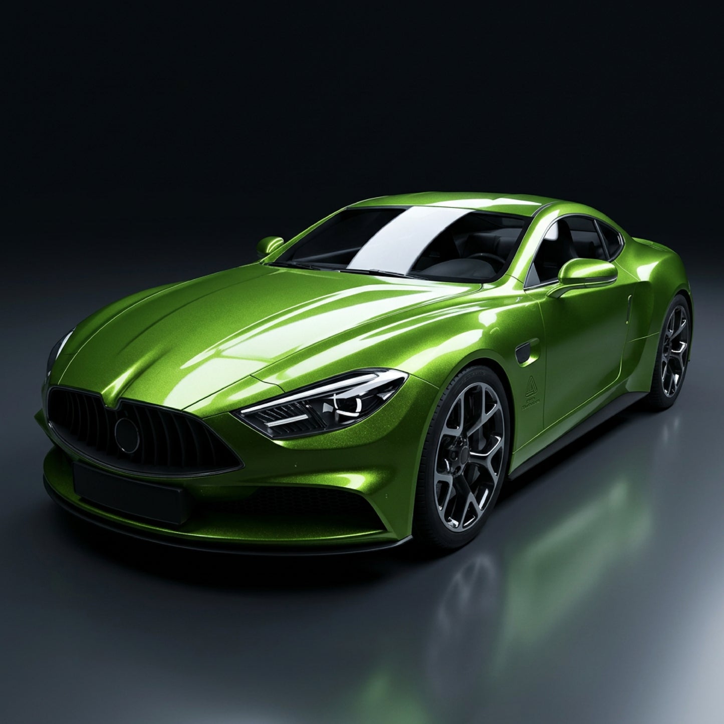 WRAP METALLIC FERN GREEN BRILLANTE UWF-243GM DE 1.52 MTS