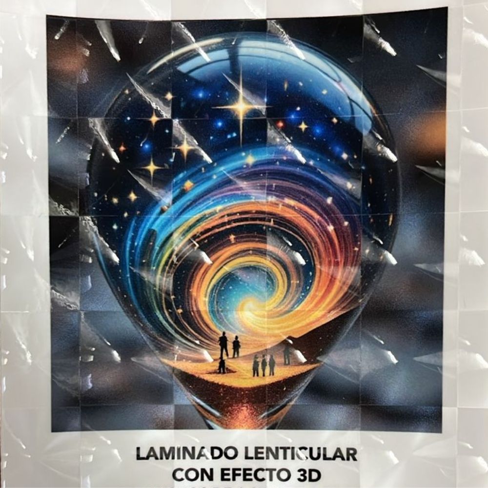 LAMINADO LENTICULAR 3D DE 1.52  120 GRMS