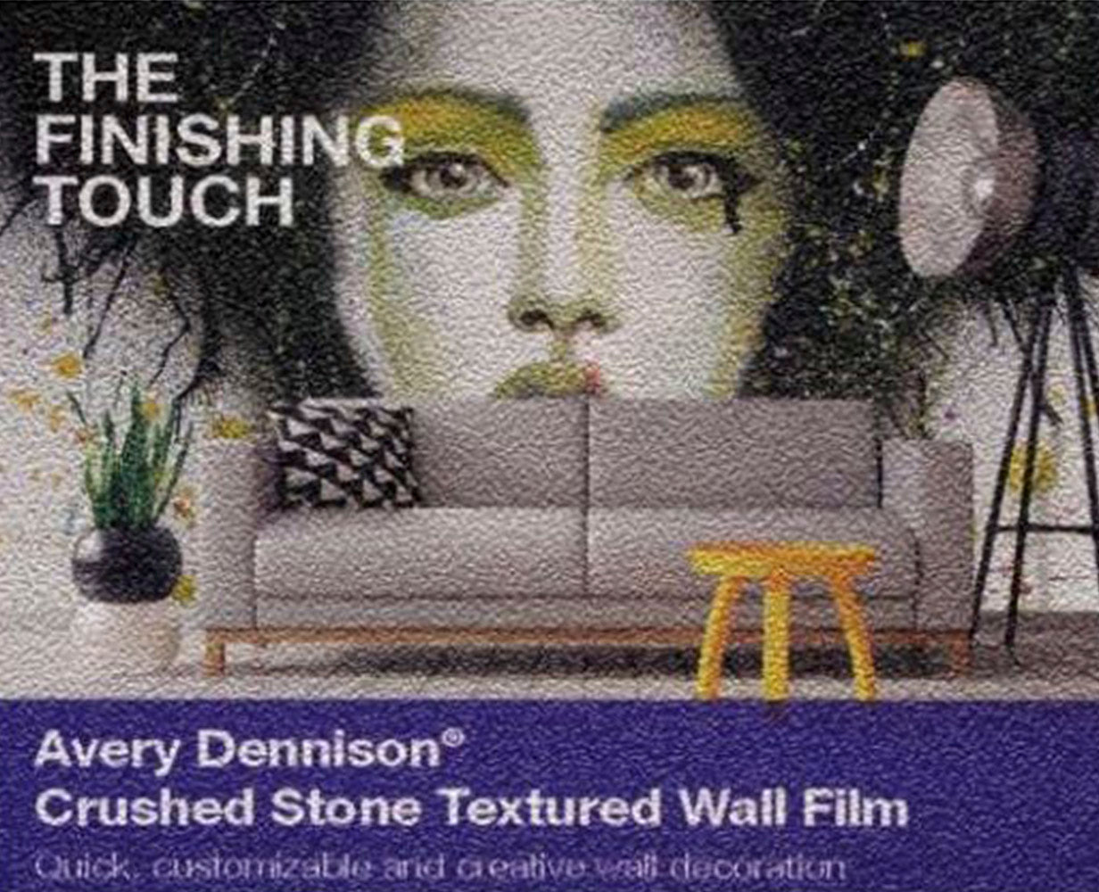 VINILO AVERY TEXTURIZADO CRUSHEDSTONE PARA PARED REMOVIBLE