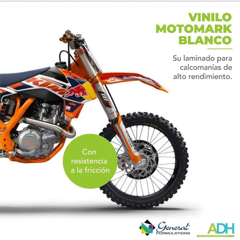 VINILO TRANSPARENTE MOTOMARK DE 1.52MTS – ADH Papeles Adhesivos