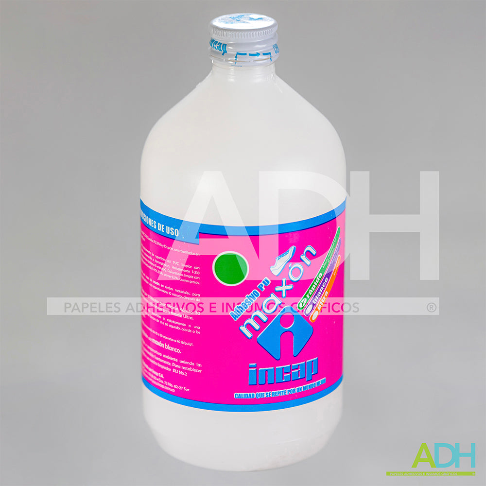 ADHESIVO PU MAXON SECADO RAPIDO BOTELLA X 750 CC