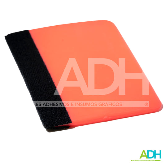 ASENTADOR PLASTICO ROJO CON FELPA NEGRA BASICO REF TL-60915