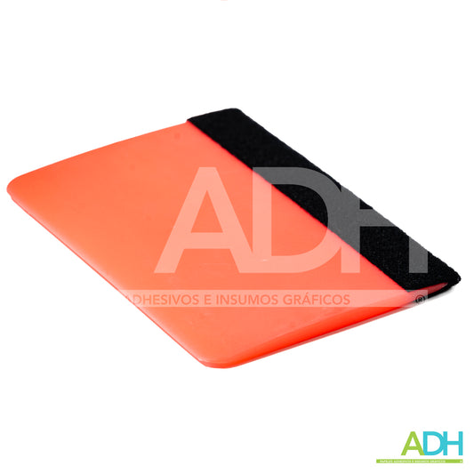 ASENTADOR PLASTICO ROJO CON FELPA NEGRA BASICO REF TL-60915