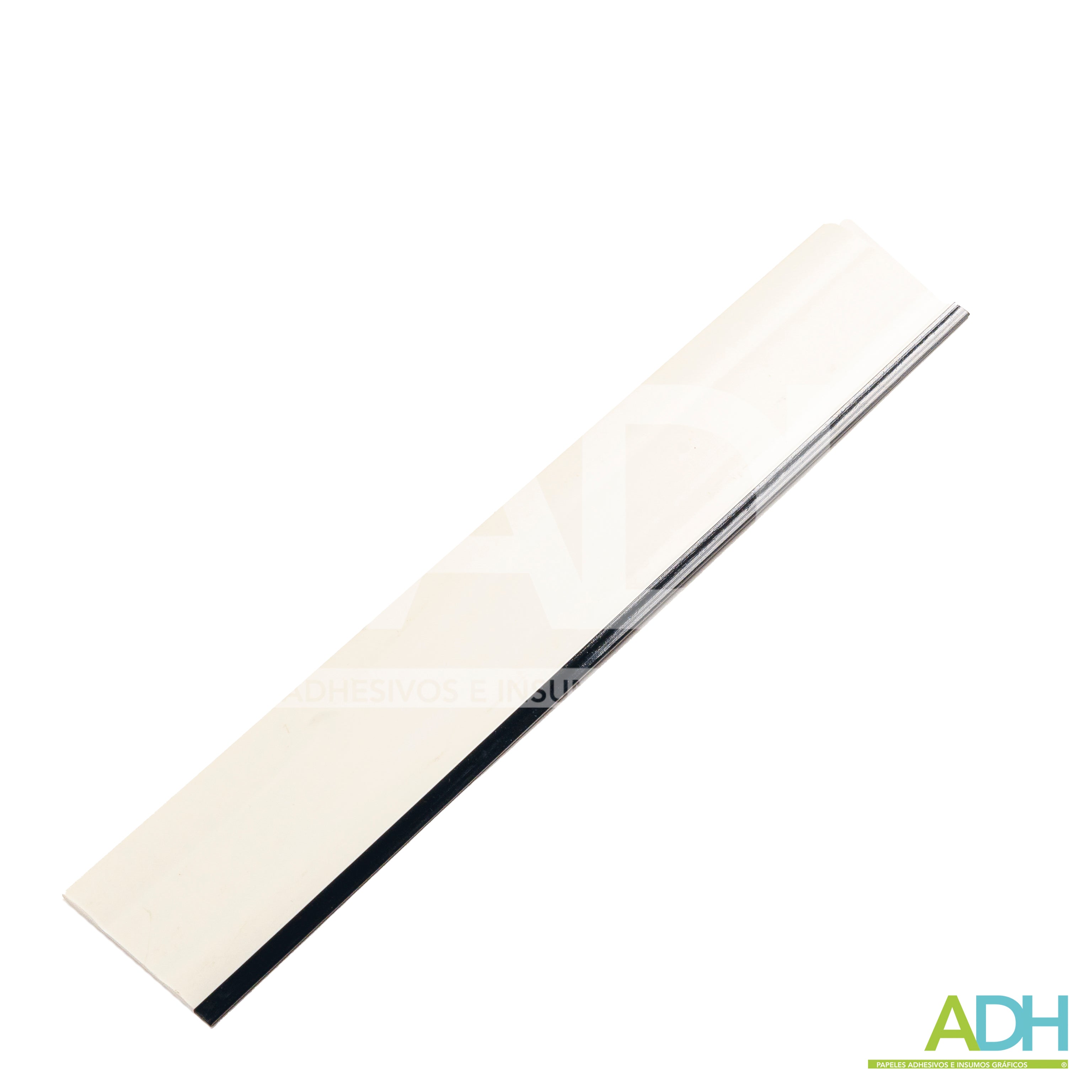 ESCURRIDOR PARA INSTALACION DE POLARIZADOS BLANC  CON BORDE DE SILICONAD DE 30X 5 CM ADH