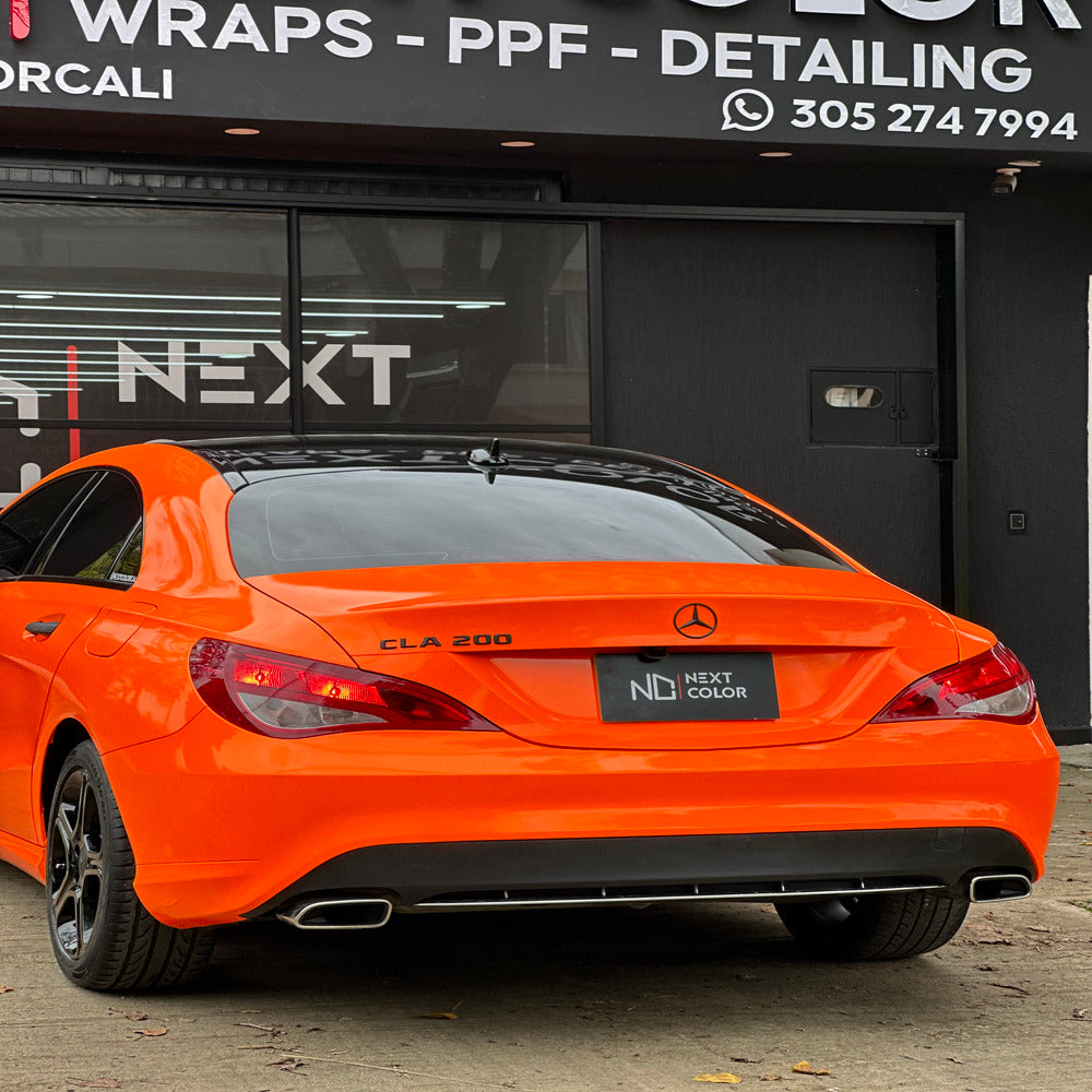 WRAP ORANGE FLUORESCENTE GLOSS HX20614B DE 1.52MT