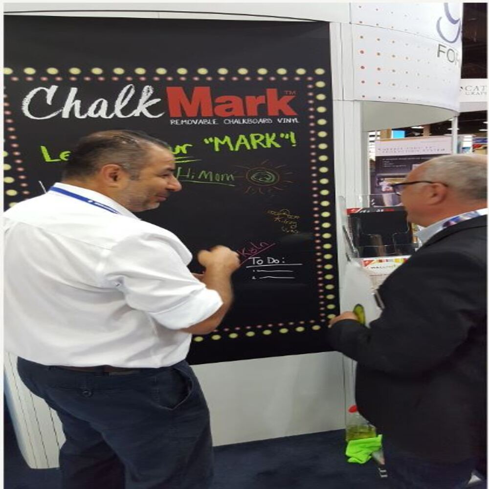 Chalkmark VINILO TABLERO TIPO TIZA NEGRO – Adh Papeles Adhesivos