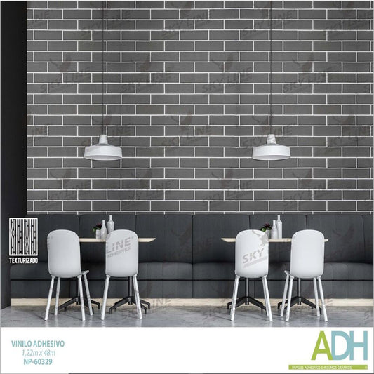 VINILO TEXTURIZADO TIPO LADRILLO,MADERA Y MARMOL NP-60329