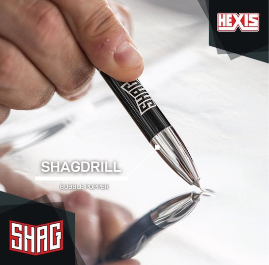 LIBERADOR DE BURBUJAS HEXIS SHAGDRILL (LAPICERO)