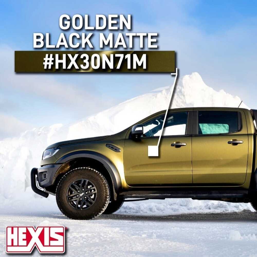 WRAP GOLDEN BLACK MATTE HX30N71M
