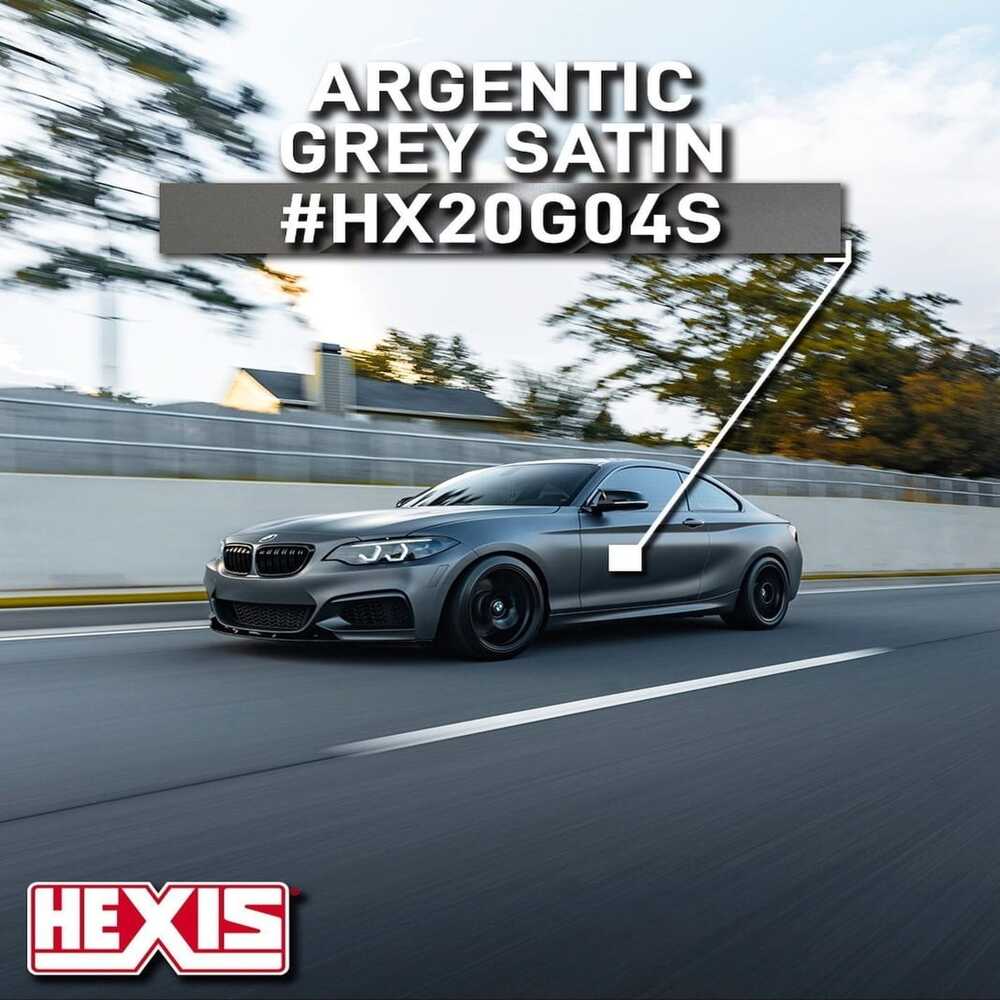 WRAP ARGENTIC GREY SATIN (GRIS) HX20G04S DE 1.52MT