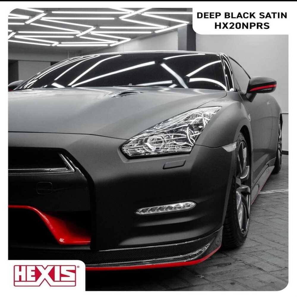 WRAP DEEP BLACK SATIN HX20NPRS