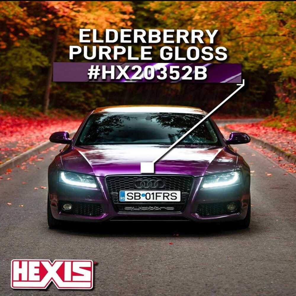 WRAP ELDERBERRY PURPLE GLOSS HX20352B DE 1.52MT