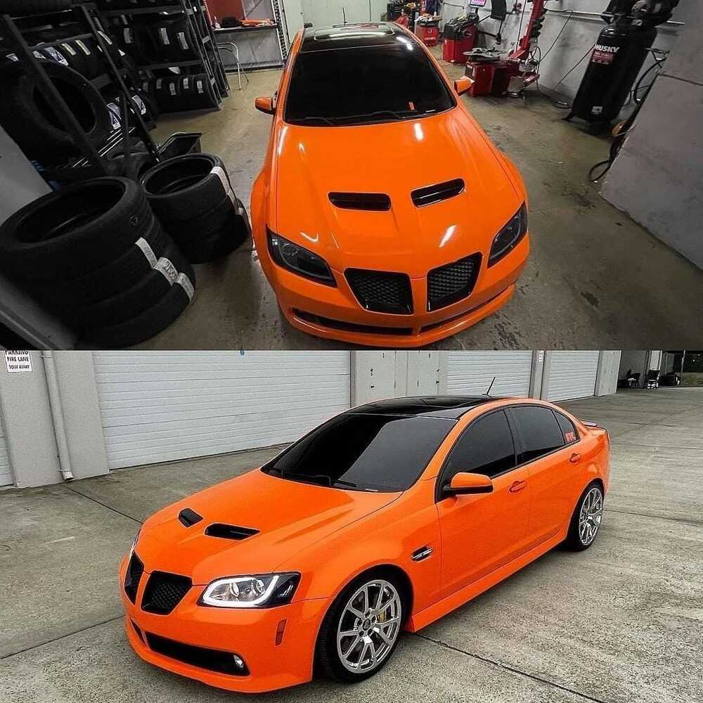 WRAP MANDARIN RED GLOSS HX20165B